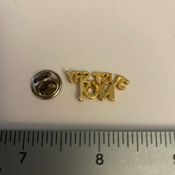 Just Say No lapel pin - Picture 3 of 4